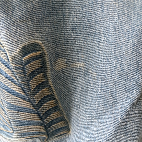 Vintage Denim American Flag Tote - Picture 3 of 11